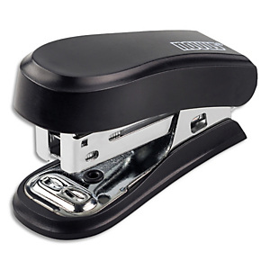 NOVUS Mini agrafeuse Noire en métal ABS, capacité 12 feuilles, livrée avec 320 agrafes 24/6 et ôte-agrafe NOVUS Mini agrafeuse Noire en métal ABS, capacité 12 feuilles, livrée avec 320 agrafes 24/6 et ôte-agrafe