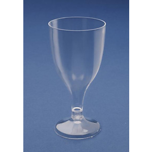 NUPIK Copas de vino de plástico desechables de gran calidad de 170 ml 125 x 66 mm, paquete de 8 NUPIK Copas de vino de plástico desechables de gran calidad de 170 ml 125 x 66 mm, paquete de 8