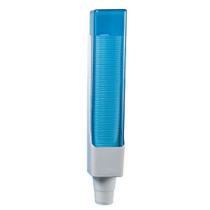 NUPIK Dispensador de vasos, 42 cm, azul y gris