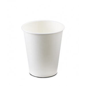 NUPIK NaturGo, Vaso de cartón de 220 ml (7 oz) blanco, paquete de 50 NUPIK NaturGo, Vaso de cartón de 220 ml (7 oz) blanco, paquete de 50