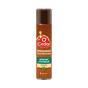 O Cedar Dépoussiérant bois, parfum santal - Aérosol 300 ml O Cedar Dépoussiérant bois, parfum santal - Aérosol 300 ml