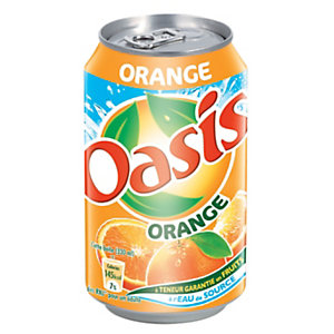 Oasis Orange, en canette, lot de 24 x 33 cl