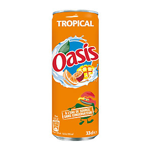 Oasis Tropical Boîte 33 cl