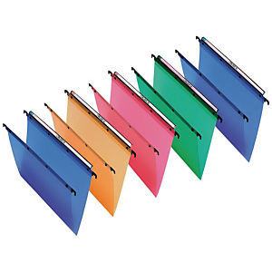 L'OBLIQUE Dossier suspendu L'OBLIQUE PP Design® pour Tiroirs - en Polypropylène - Boutons-pression - Fond V - Assortis translucide (Lot de 10) L'OBLIQUE Dossier suspendu L'OBLIQUE PP Design® pour Tiroirs - en Polypropylène - Boutons-pression - Fond V - Assortis translucide (Lot de 10)