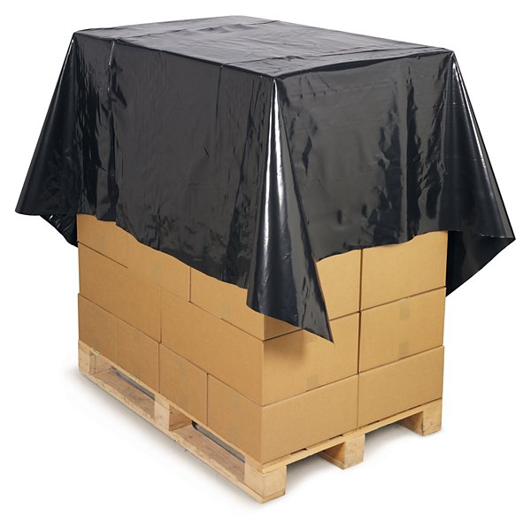 Ochranná fólie z LDPE šířka 3000mm, délka 84m, černá, ze 100% recylovaná, tloušťka 150µm - 3