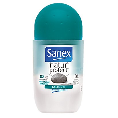 Déodorant bille Sanex Natur Protect extra Efficacité, le flacon de 50 ml