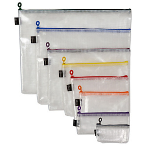 office box Bolsa multiuso con cremallera violeta 200 x 90 mm office box Bolsa multiuso con cremallera violeta 200 x 90 mm