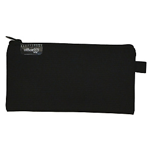 office box Estuche porta-todo plano rectangular, 22 x 11 cm, negro office box Estuche porta-todo plano rectangular, 22 x 11 cm, negro