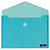 office box Sobre con cierre V-Lock, Folio apaisado, azul - 1