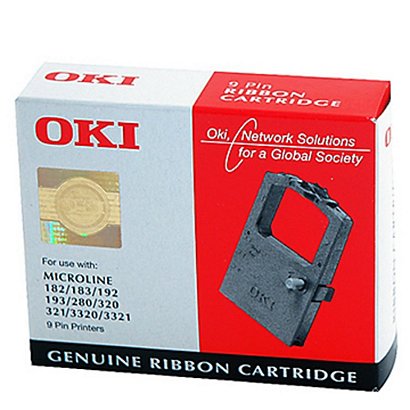 OKI 3 Cartouches Matricielle OKI - N° 09002303 - Noir - 1