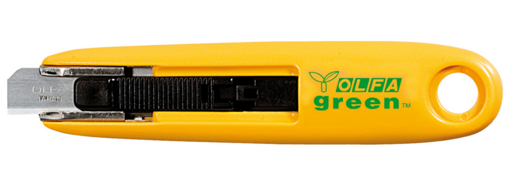 Olfa Cutter de sécurité SK7 Green - Lame 12,5 mm