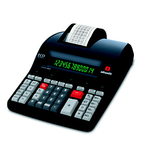 olivetti Logos 904T Calcolatrice stampante professionale, 14 cifre, Nero olivetti Logos 904T Calcolatrice stampante professionale, 14 cifre, Nero