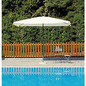 Ombrellone rettangolare, Palo centrale, 3 x 2 m, Ecrù Ombrellone rettangolare, Palo centrale, 3 x 2 m, Ecrù