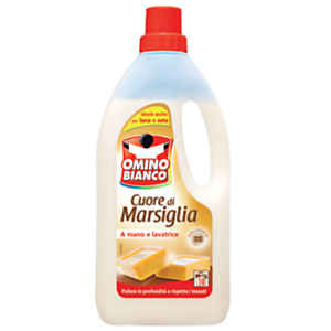 OMINO BIANCO Detersivo Liquido per Lavatrici Cuore di Marsiglia Flacone 1 l OMINO BIANCO Detersivo Liquido per Lavatrici Cuore di Marsiglia Flacone 1 l