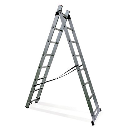 Omvormbare ladder 2-delige 2 x 8 treden HAILO - 1