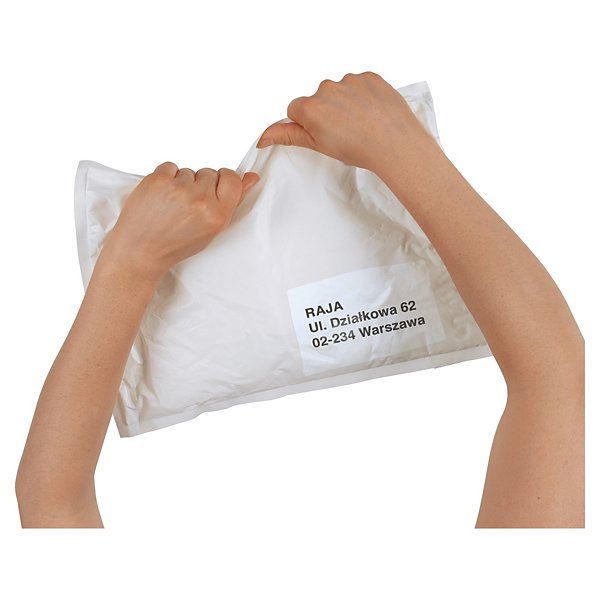 Ondoorzichtige verzendzak met bodemvouw 50% gerecycled RAJA - 40 x 28 cm - 3