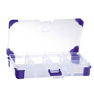 Opbergdoos in plastic Viso, 11 uitneembare compartimenten Opbergdoos in plastic Viso, 11 uitneembare compartimenten