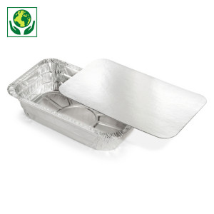 Opercule pour barquette  et plat en aluminium