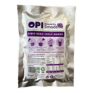 OPI FRUTTA Instant Smoothie Immunity, Gusto Ribes nero, mela e mango, Bustina monodose, 30 g OPI FRUTTA Instant Smoothie Immunity, Gusto Ribes nero, mela e mango, Bustina monodose, 30 g