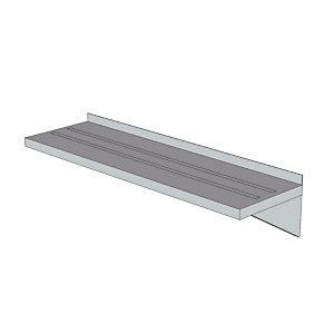 Option Porte bagages pour banc patères L.1000 mm Option Porte bagages pour banc patères L.1000 mm