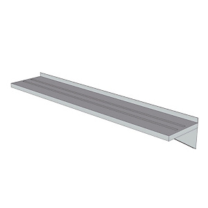 Option Porte bagages pour banc patères L.1500 mm Option Porte bagages pour banc patères L.1500 mm