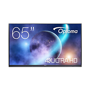 Optoma 5652RK+, Panel plano interactivo, 165,1 cm (65''), LED, 3840 x 2160 Pixeles, Wifi H1F0C0JBW101