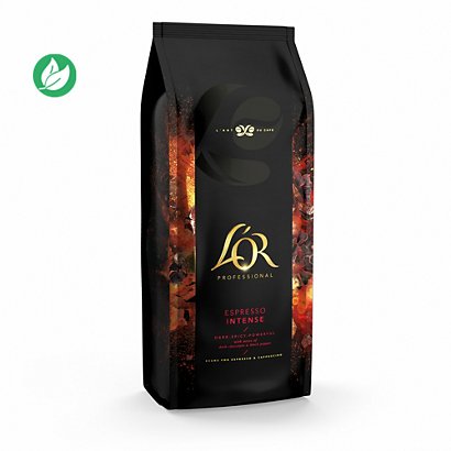 L'OR Café en grains Espresso Intense - Paquet de 1 kg - 1