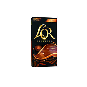 L'OR Capsule caffè Espresso Caramel, Compatibili Nespresso ®* (confezione 10 pezzi)