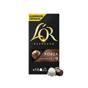L’Or Espresso Café Forza Intensidad 9, Caja de 10 Cápsulas