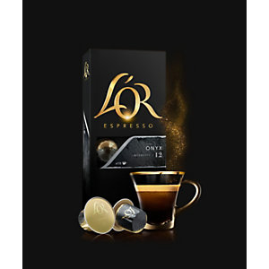 L’Or Espresso Café Onyx Intensidad 12, Caja de 10 Cápsulas