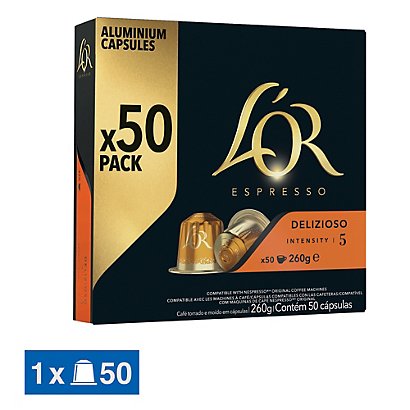 L'Or Espresso Delizioso, pakje van 50 doseringen - 1