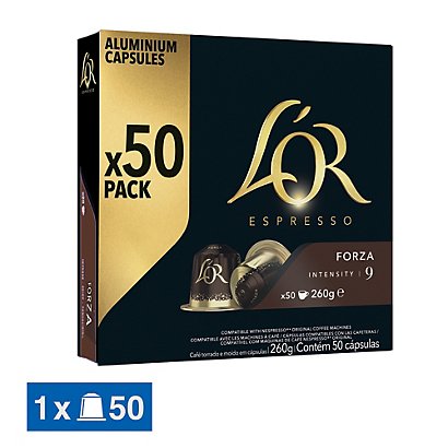 L'Or Espresso FORZA 9, pakje van 50 doseringen - 1