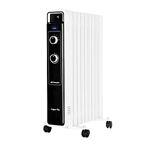 Orbegozo RJ 2000 Radiador de aceite, potencia máxima de 2000 W, 9 elementos, blanco Orbegozo RJ 2000 Radiador de aceite, potencia máxima de 2000 W, 9 elementos, blanco