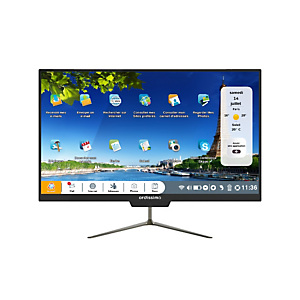 ORDISSIMO Clara 2, 60,5 cm (23.8'), Full HD, Intel® Pentium®, 6 Go, 256 Go, Noir ART0442-DE ORDISSIMO Clara 2, 60,5 cm (23.8'), Full HD, Intel® Pentium®, 6 Go, 256 Go, Noir ART0442-DE
