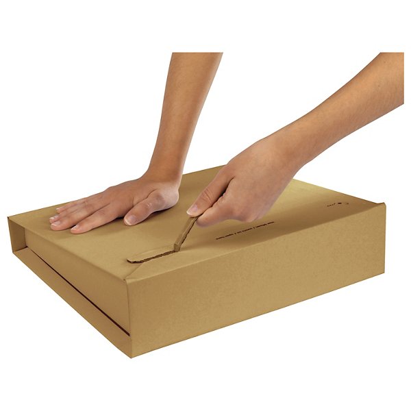 Ordnerdoos met zelfklevende sluiting met rug van 4 tot 8 cm - 2