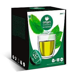 origen & sensations Marrakesch Té verde en cápsulas, 16 dosis, 64 g origen & sensations Marrakesch Té verde en cápsulas, 16 dosis, 64 g