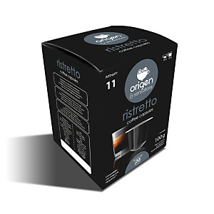 origen & sensations Ristretto Cápsulas de café, tostado intenso, 20 dosis, 100 g origen & sensations Ristretto Cápsulas de café, tostado intenso, 20 dosis, 100 g