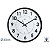 ORIUM Abylis - Horloge analogique murale silencieuse - Diamètre 30 cm - Noir - 1