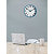 ORIUM Abylis - Horloge analogique murale silencieuse à quartz - Diamètre 30 cm - Bleu - 2