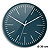 ORIUM Horloge Tendancia à Quartz, diamètre 30 cm - Bleu nuit - 1