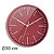 ORIUM Horloge Tendancia à Quartz, diamètre 30 cm - Rouge brique - 1
