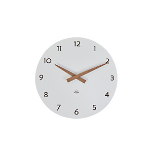 Orologio da parete Milena, ø 30 cm, Bianco Orologio da parete Milena, ø 30 cm, Bianco