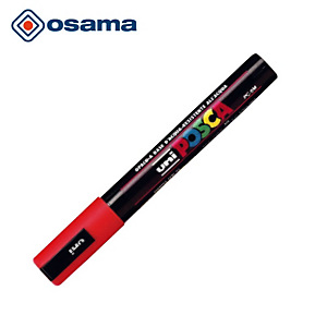 OSAMA Marcatore "Uni Posca" - Rosso - Punta tonda media OSAMA Marcatore "Uni Posca" - Rosso - Punta tonda media