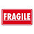 Ostrzegawcze etykiety na paczki "Fragile - Keep dry" 500 szt na rolce - 8