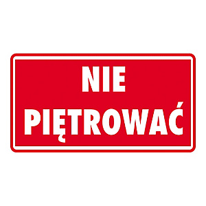 Ostrzegawcze etykiety na paczki "PALETOWE" Ostrzegawcze etykiety na paczki "PALETOWE"