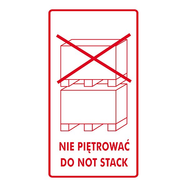 Ostrzegawcze etykiety na paczki "PALETOWE" - 2