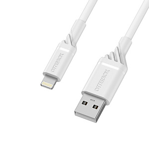 OtterBox Cable USB A-Lightning 1M, Cloud Sky White, 1 m, Lightning, USB A, Mâle, Mâle, Blanc 78-52526 OtterBox Cable USB A-Lightning 1M, Cloud Sky White, 1 m, Lightning, USB A, Mâle, Mâle, Blanc 78-52526