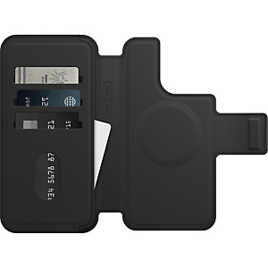 Otterbox Folio for MagSafe, Funda cartera, Apple, iPhone 14 Pro Max, 17 cm (6.7''), Negro 77-90285 Otterbox Folio for MagSafe, Funda cartera, Apple, iPhone 14 Pro Max, 17 cm (6.7''), Negro 77-90285