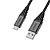 Otterbox Premium Cable USB A-C 1M, negro, 1 m, USB C, USB A, USB 2.0, 480 Mbit/s, Negro 78-52664 - 1