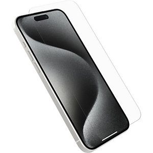 Otterbox Premium Glass, Apple, iPhone 15 Pro Max, Antibacteriano, Protección contra caídas, Resistente a rayones, Transparente, 1 pieza(s) 77-93962